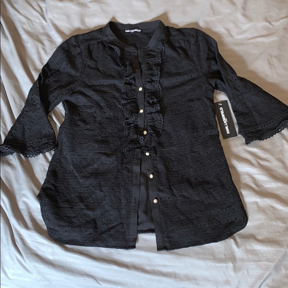 Karl Lagerfeld Paris Summer Blouse
